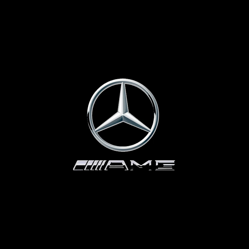 Mercedes-Benz AMG Logo - Premium German Automotive Brand Symbol Travel Mug