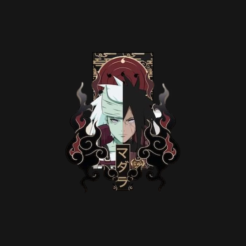 Madara Uchiha Fusion, Anime Design Herren Langarm T-Shirt