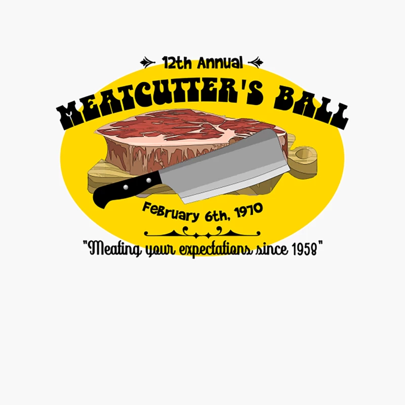 1970 Meat Cutters Ball Cotton Tote Bag