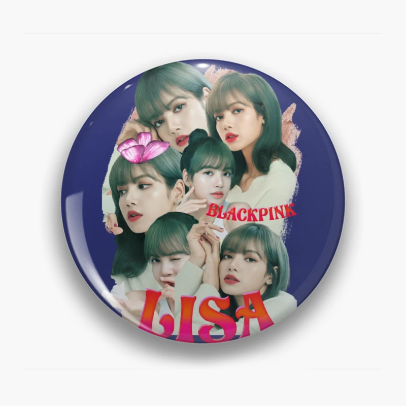 BLACKPINK Lisa - K-pop Icon in Fashion and Music Pin