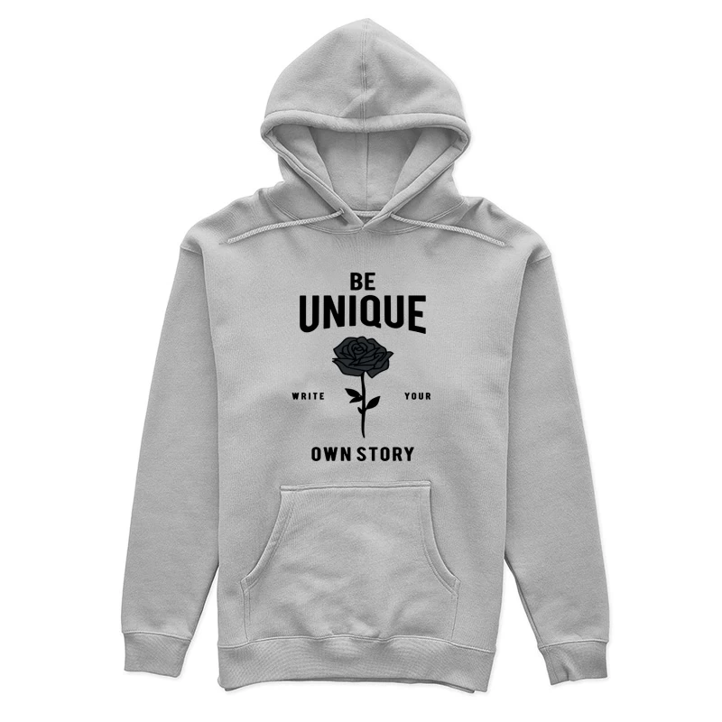 Be Unique - Write Your Own Story Female Pullover Hoodie