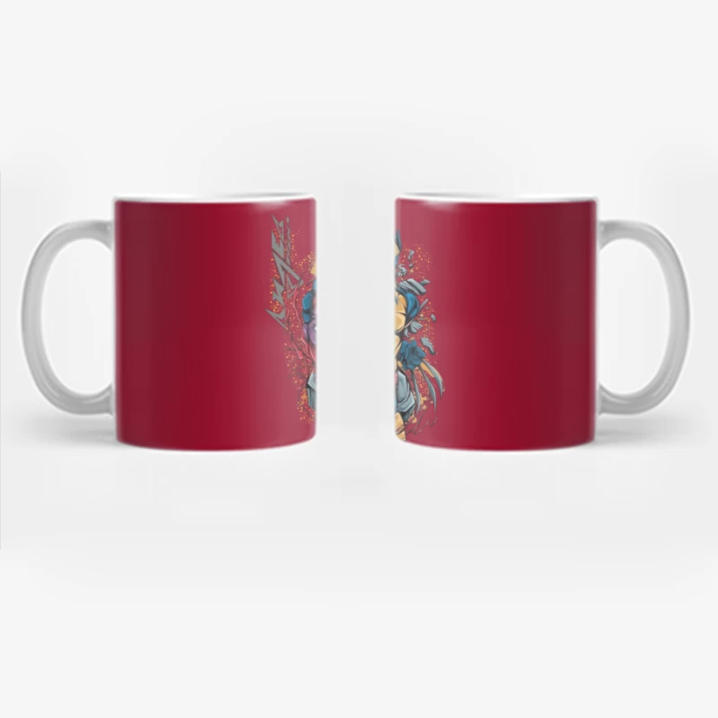 Wolverine and Spider-Man Mashup Coffee Mug