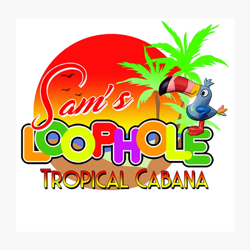 Sam_s Loophole - Toucan Sam from Fruit Loops Throw Pillow