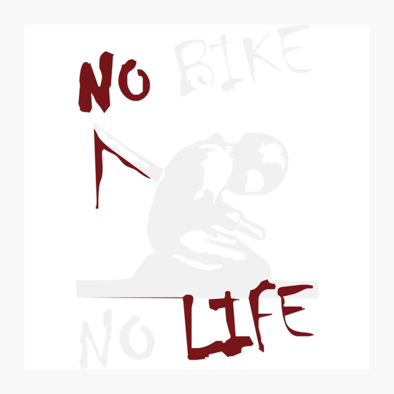 No Bike No Life Pin