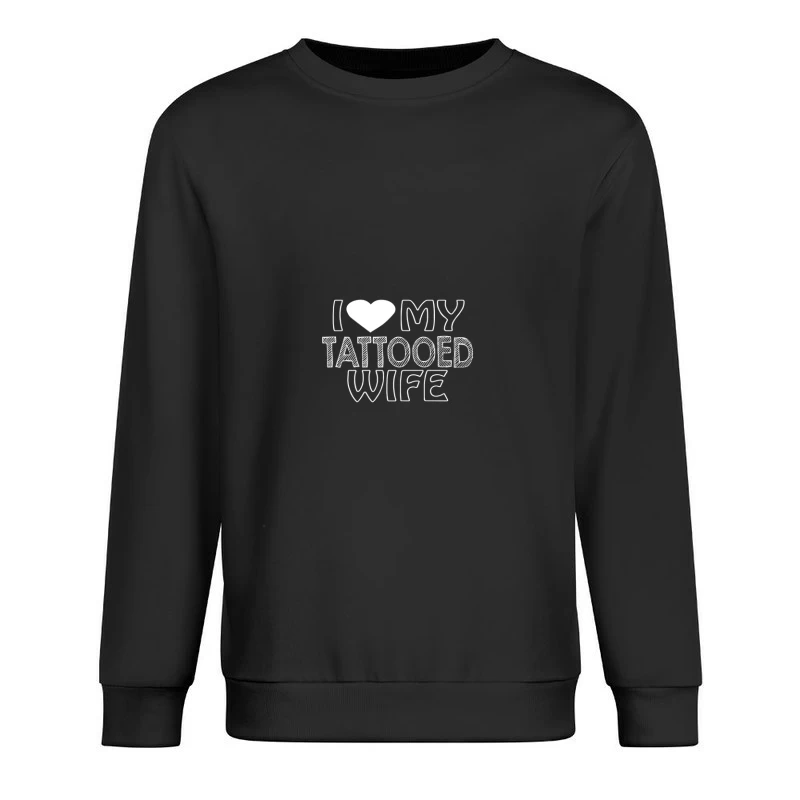 J'aime ma femme tatouée Homme Sweat-shirt à enfiler