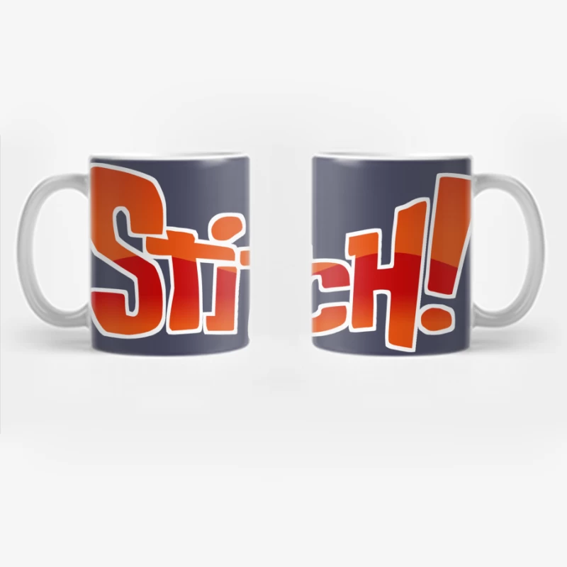 Stitch Logo from Lilo & Stitch Coffee Mug