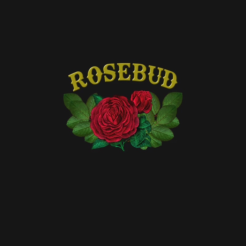 Rosebud from Citizen Kane Desk Mat