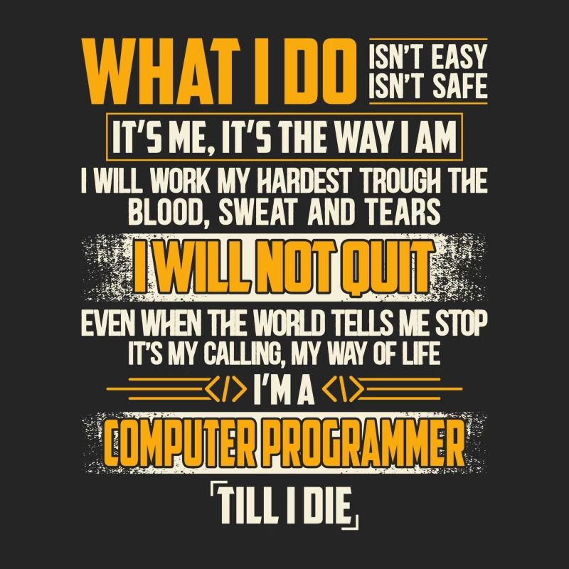Dévouement du programmeur informatique Femme Sweat-shirt à enfiler