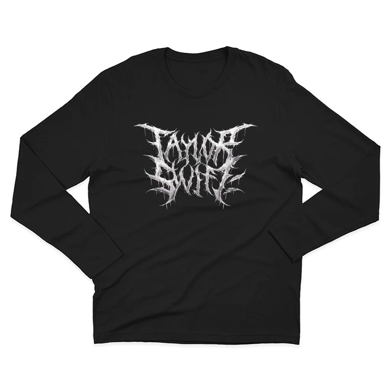 Taylor Swift Metal Logo Male Long Sleeve T-Shirt