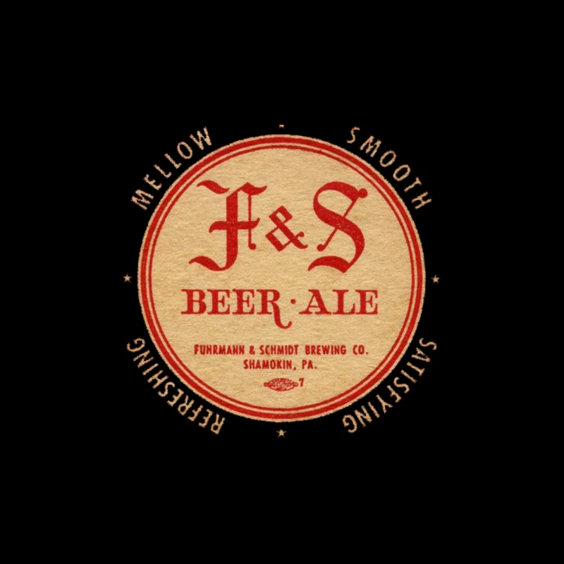 F and S Beer Ale Mouse Pad