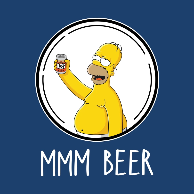 mmm beer Male Pullover Hoodie