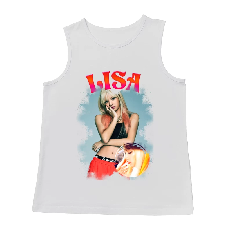Fashion and Music Icon Male Tank Top