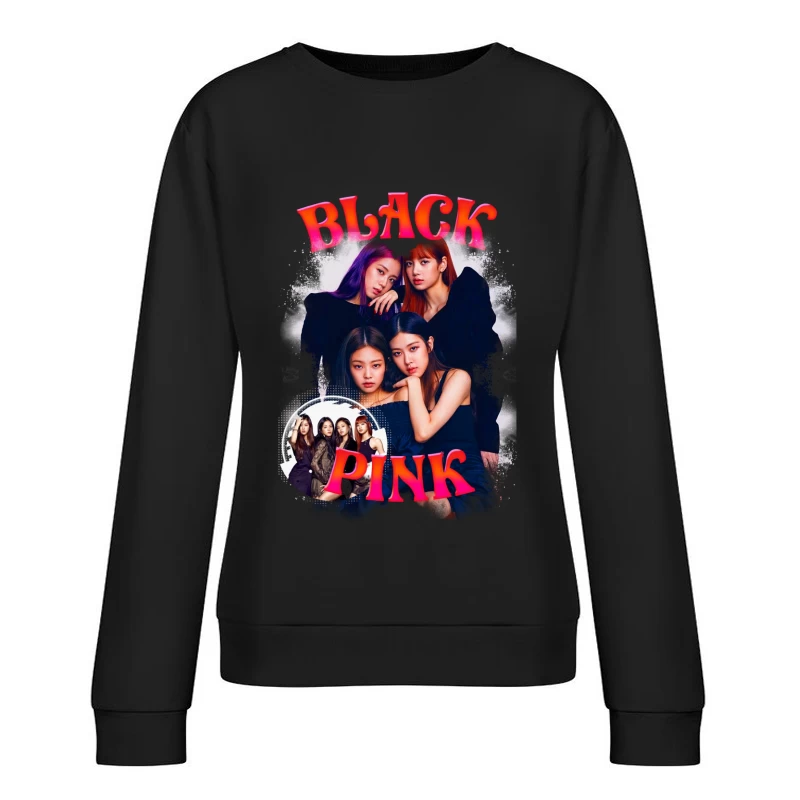 BLACKPINK: A Trendsetting K-Pop Girl Group Female Pullover Sweatshirt