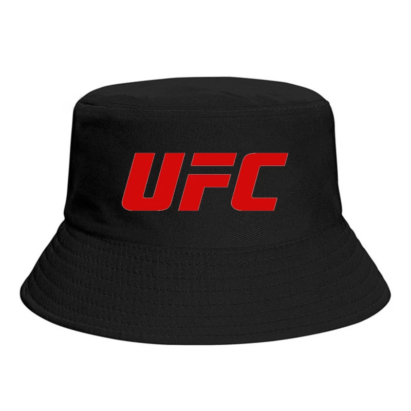 UFC (Ultimate Fighting Championship) Official Red Logo Bucket Hat