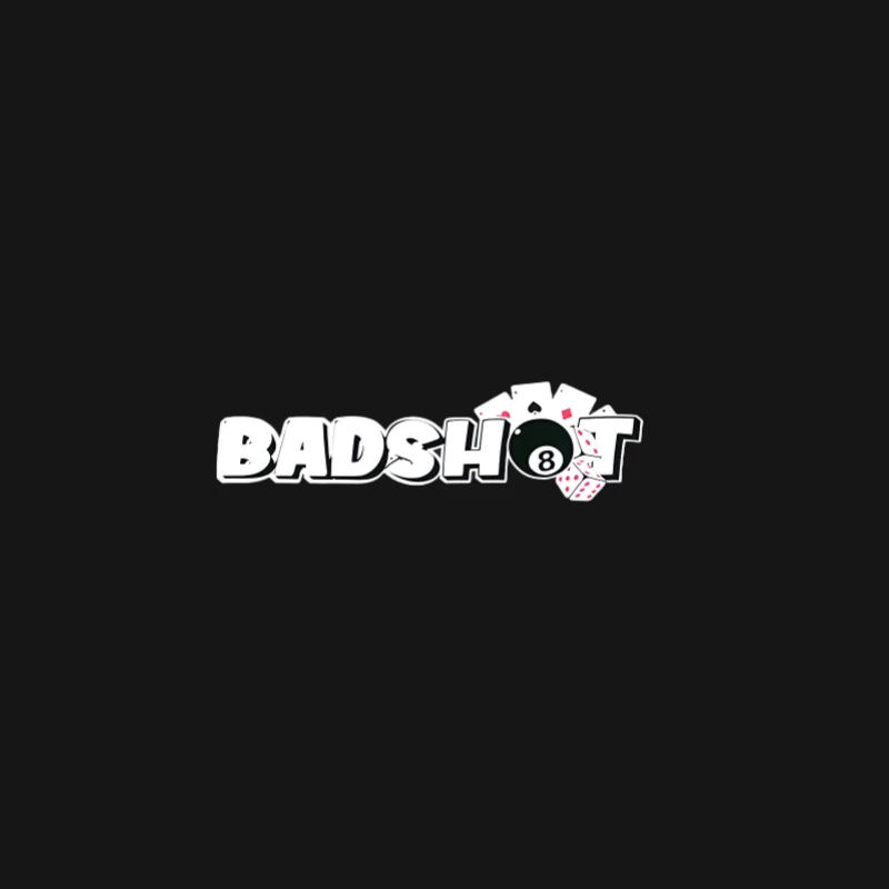 Badshot - Logo de billard et cartes Femme Manches Longues T-Shirt