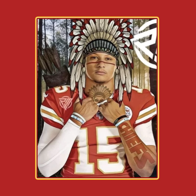 Football - Kansas City Chiefs - Patrick Mahomes - THE CHIEF CHIEF Male T-Shirt