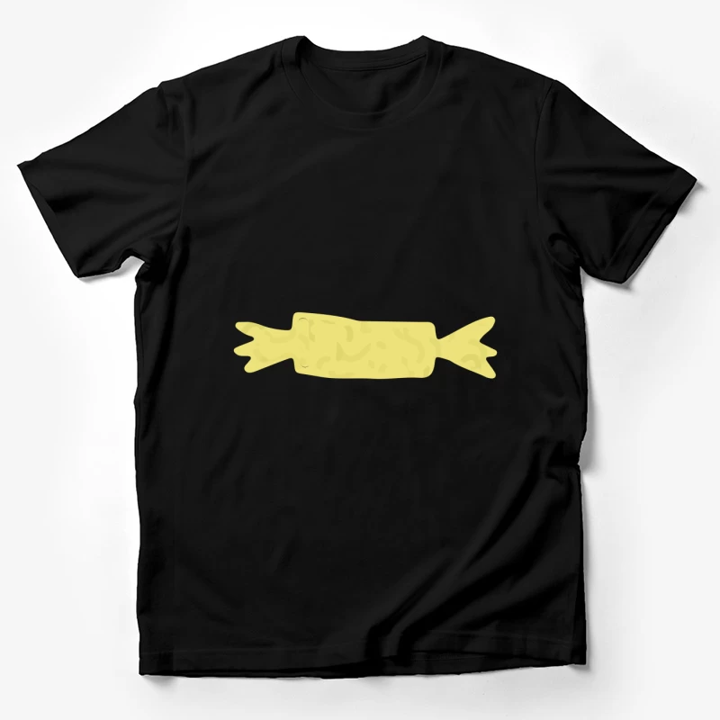 Bonbon jaune enveloppé Homme T-Shirt