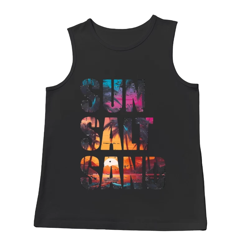 Strandstimmung: Sonne, Salz und Sand Herren Tanktops