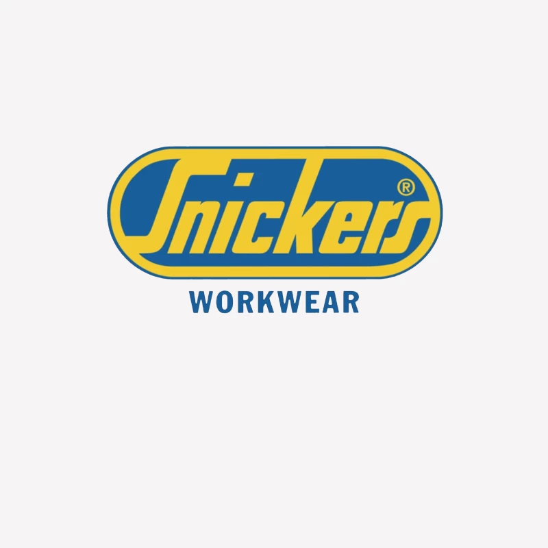 Snickers Workwear Brand Logo Design Male T-Shirt