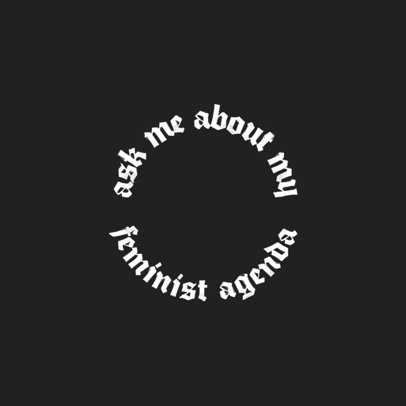 Ask Me About My Feminist Agenda Bucket Hat