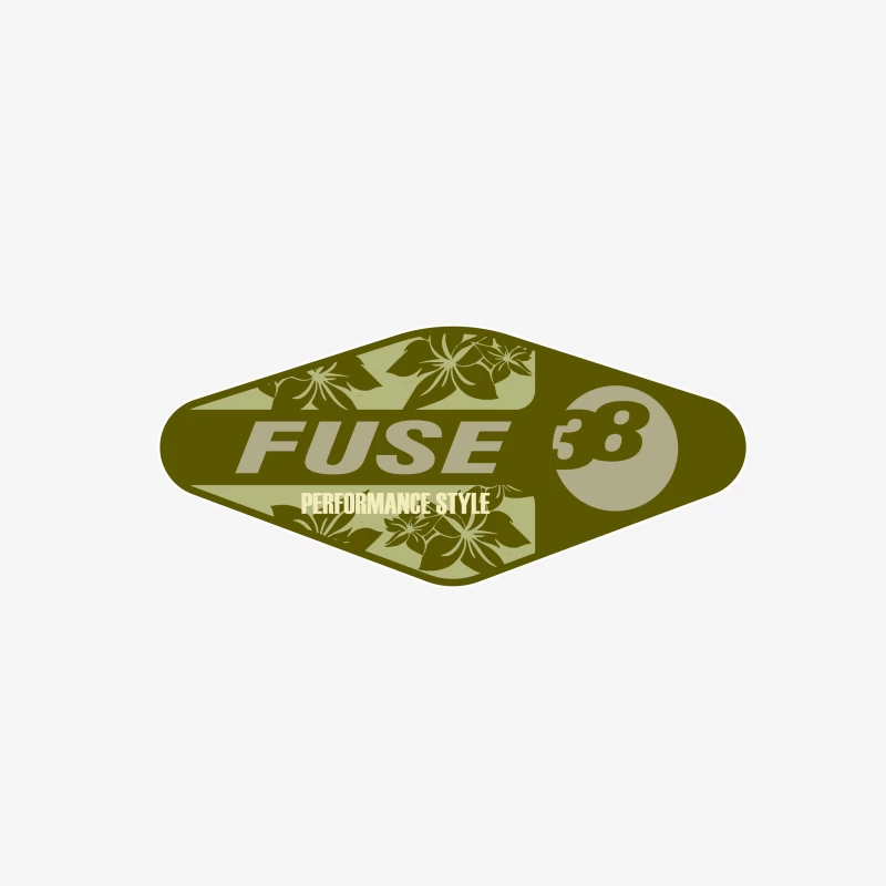 Logo Fuse 58 - Style de Performance Homme Sweat-shirt à enfiler