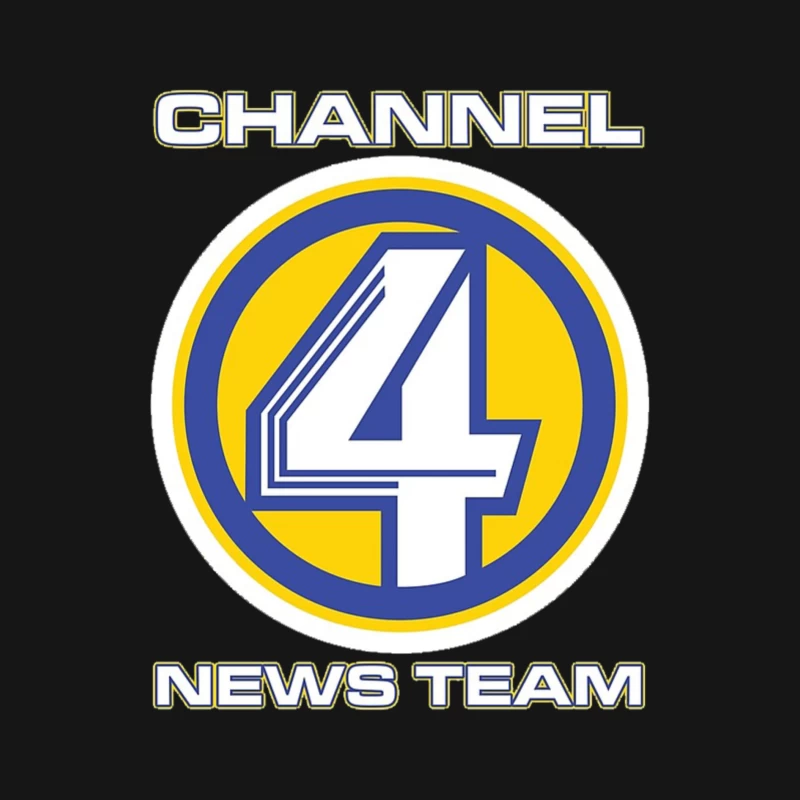 KVWN Channel 4 News Logo Male Long Sleeve T-Shirt