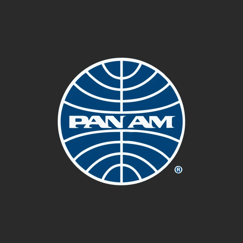 Pan Am Mid 1950s Globe Inverted Baseball Cap