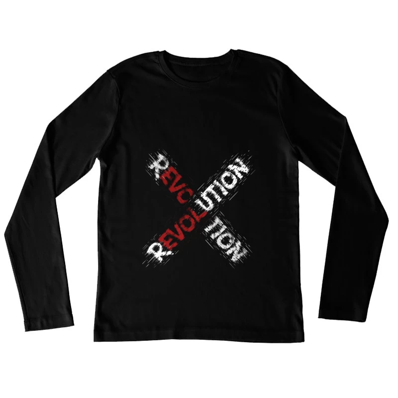 Revolutionary Art Design Female Long Sleeve T-Shirt