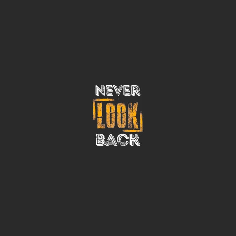 Never Look Back Motivation Baseball Cap