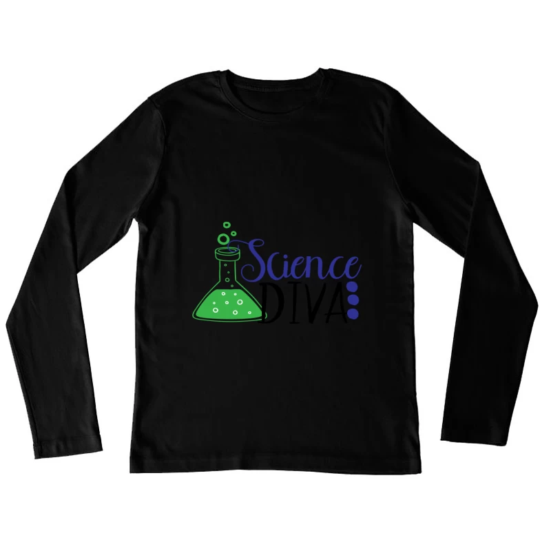 Design scientifique élégant Femme Manches Longues T-Shirt