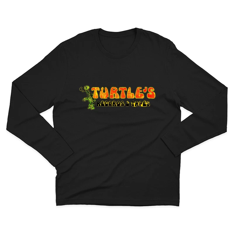 Turtle's Records & Tapes Male Long Sleeve T-Shirt