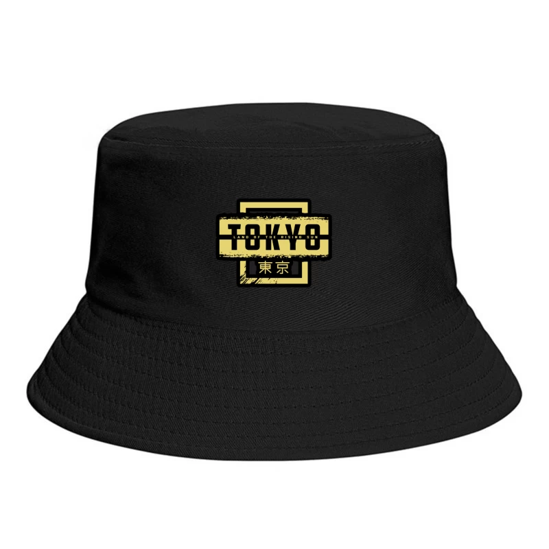 Tokyo: Land of the Rising Sun Graphic Design Bucket Hat