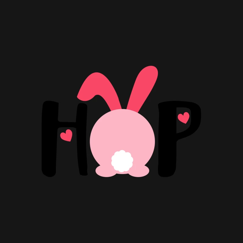 Lapin adorable avec des oreilles roses Femme T-Shirt
