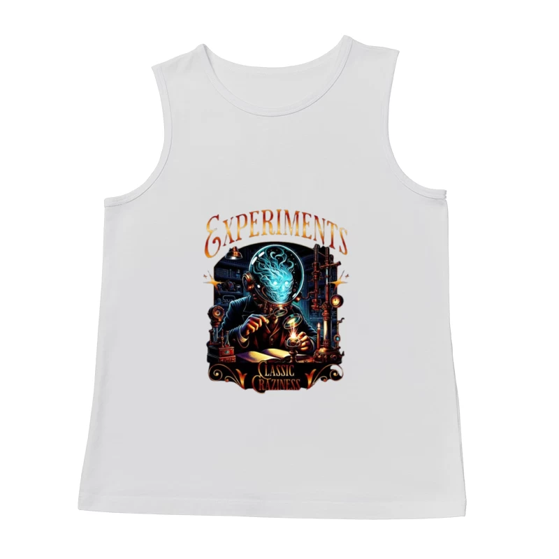 Steampunk Mad Scientist's Laboratory: Classic Experiments Male Tank Top