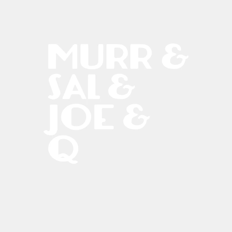 Murr Sal Joe Q Fan Funny Male Tank Top