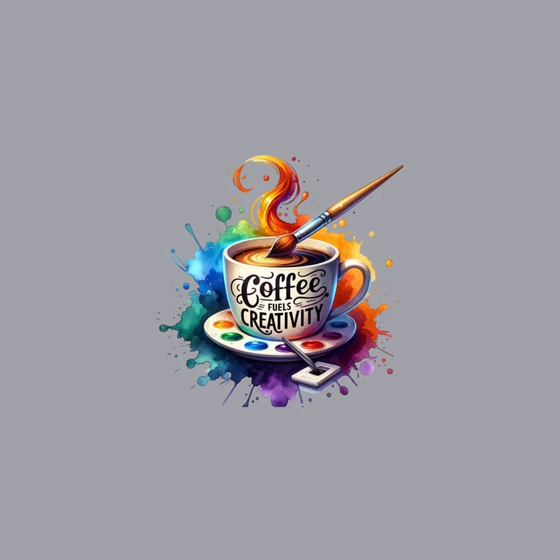 Coffee Fuels Creativity iPhone Case