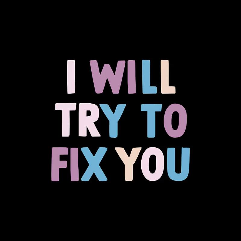 Coldplay Fix You Pin