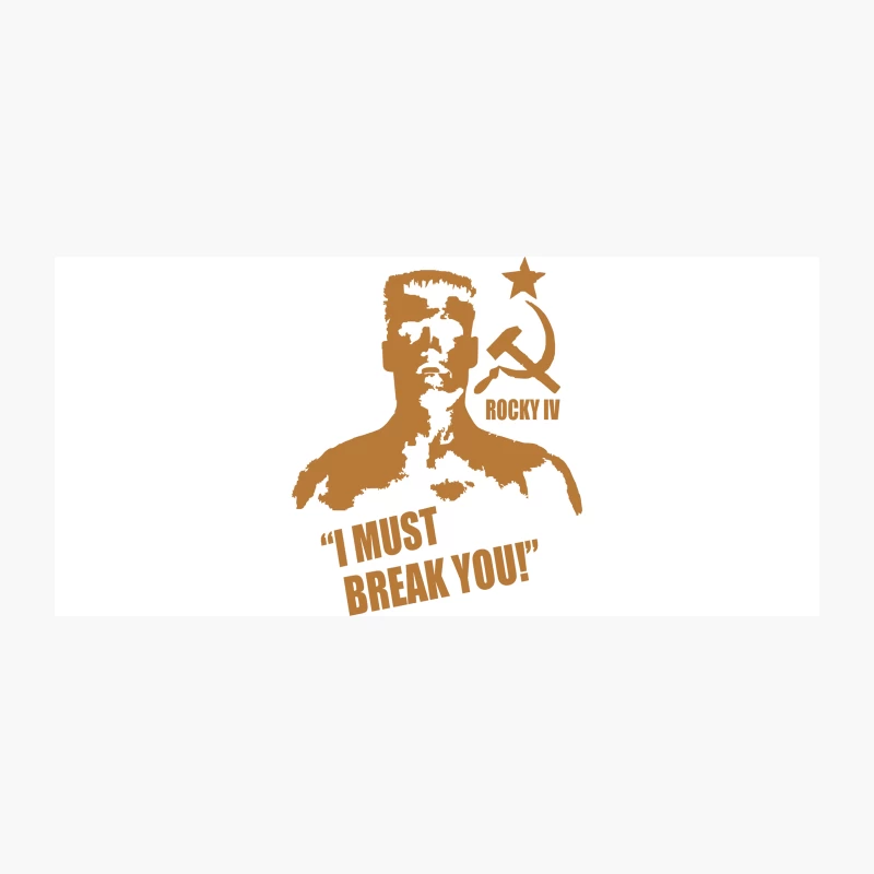 New Rocky Balboa Drago I Must Break You Movie Coffee Mug