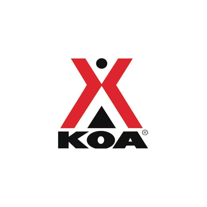 KOA (Kampgrounds of America) Official Logo Design Pin