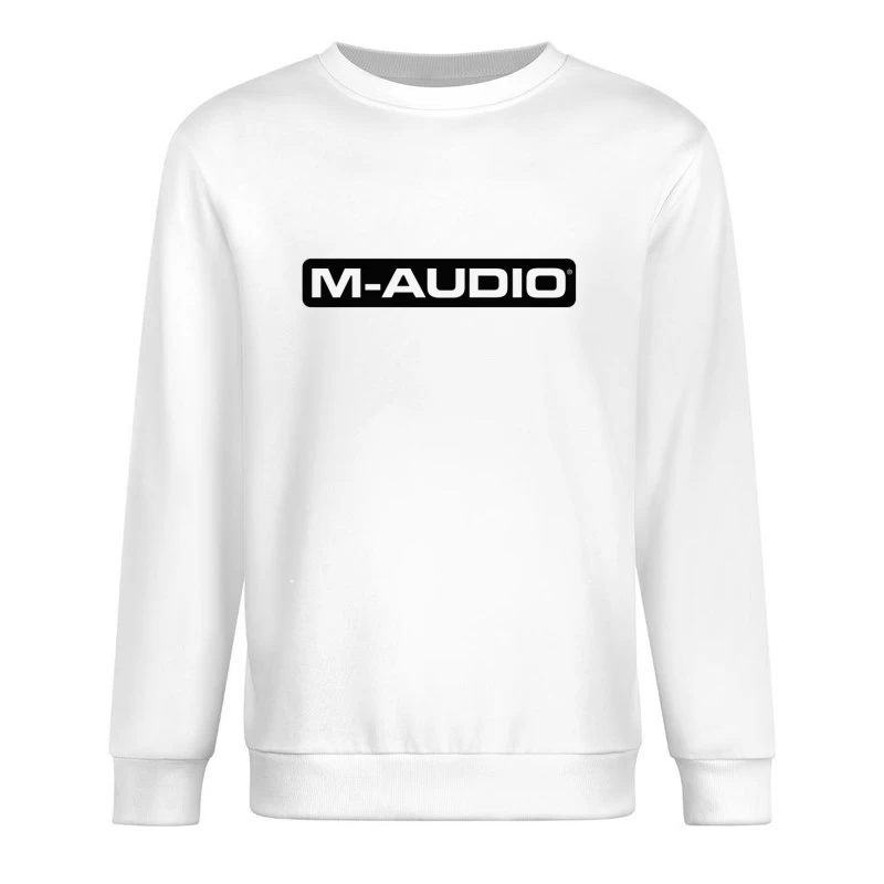 M-Audio Professional Audio Equipment Brand Logo Male Pullover Sweatshirt