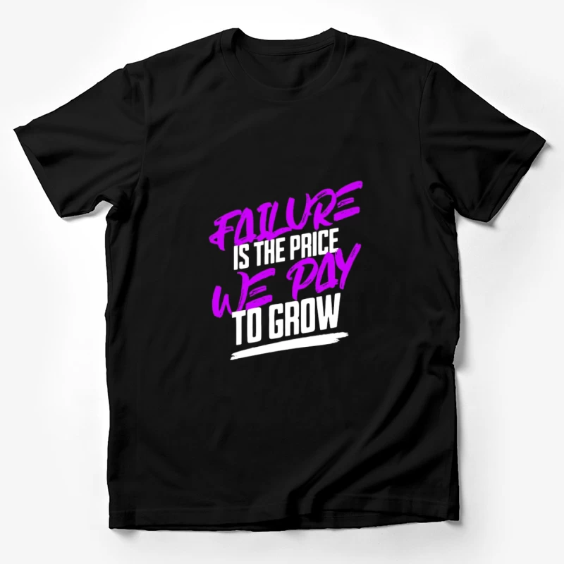 Motivationszitat über Wachstum Herren T-Shirt