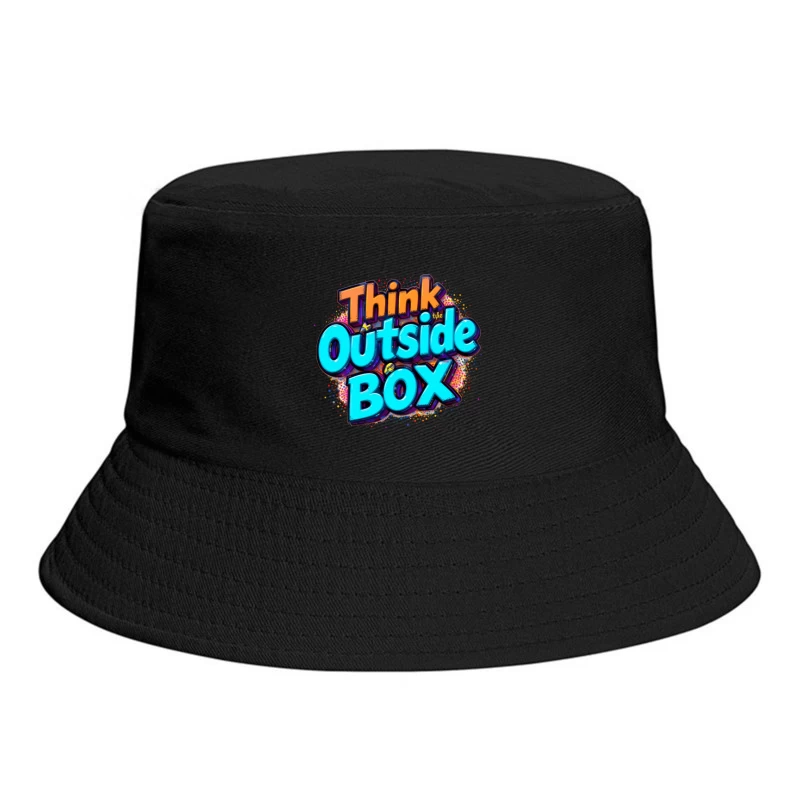 Think Outside the Box: A Creative and Inspirational Design Bucket Hat
