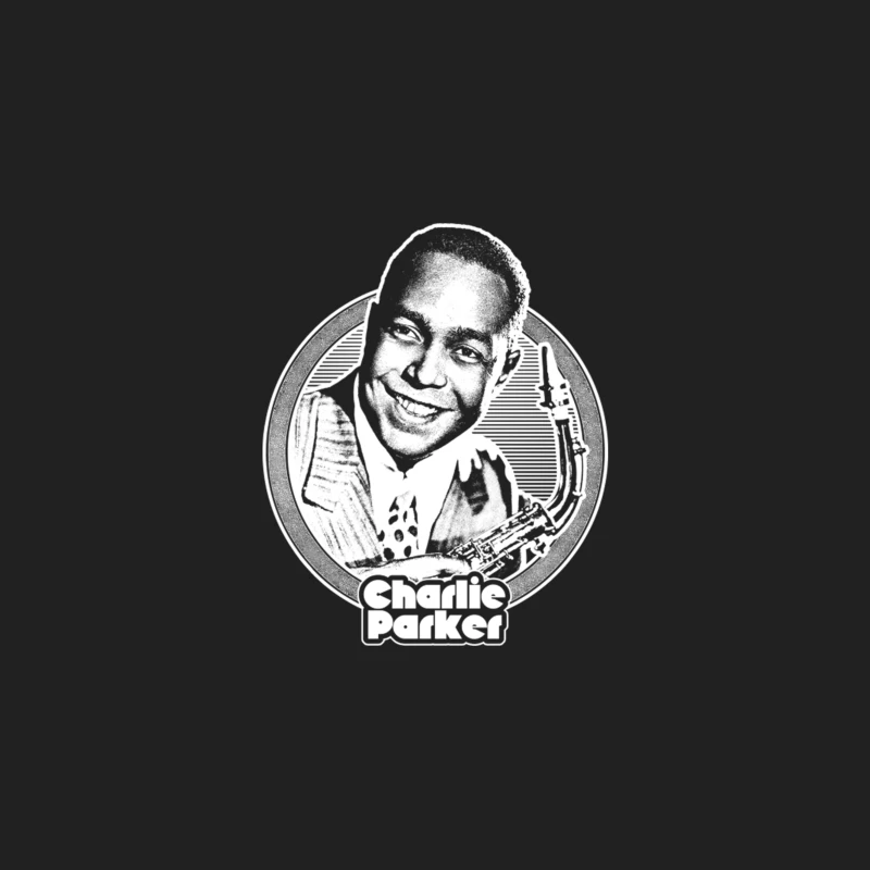 Charlie Parker   Retro Jazz Music Fan Design Bucket Hat