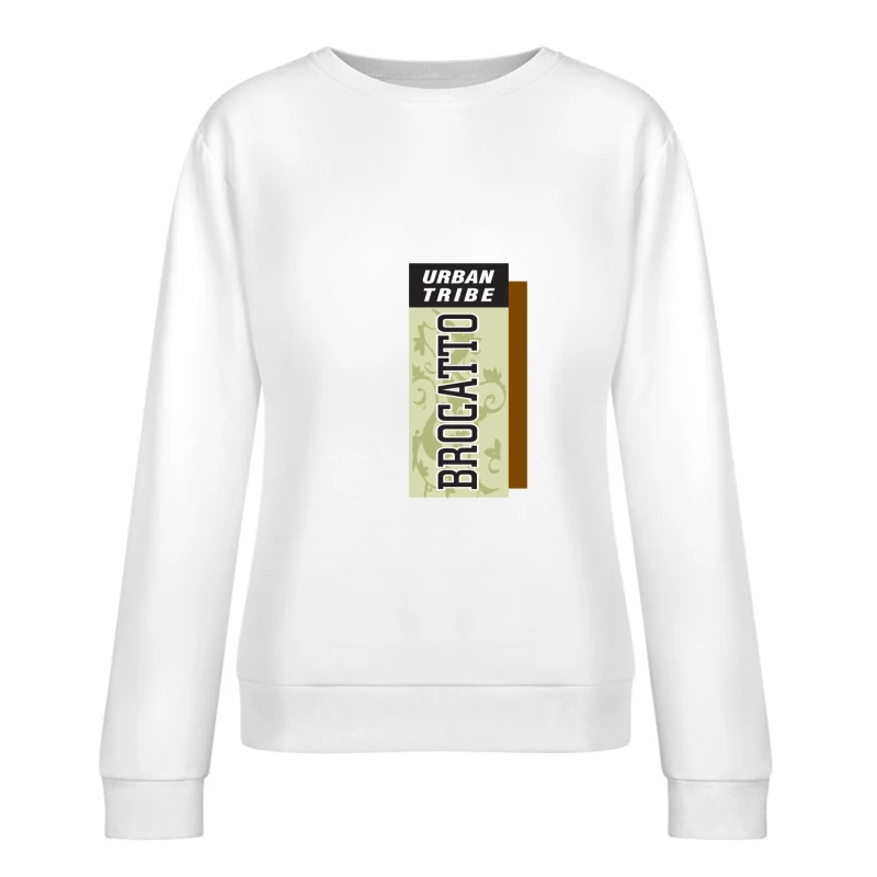 Étiquette de mode Brogatto Femme Sweat-shirt à enfiler