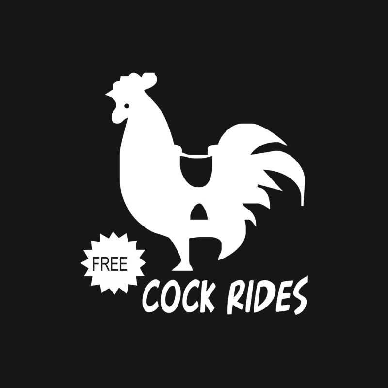 Cock Rides Funny Male Long Sleeve T-Shirt