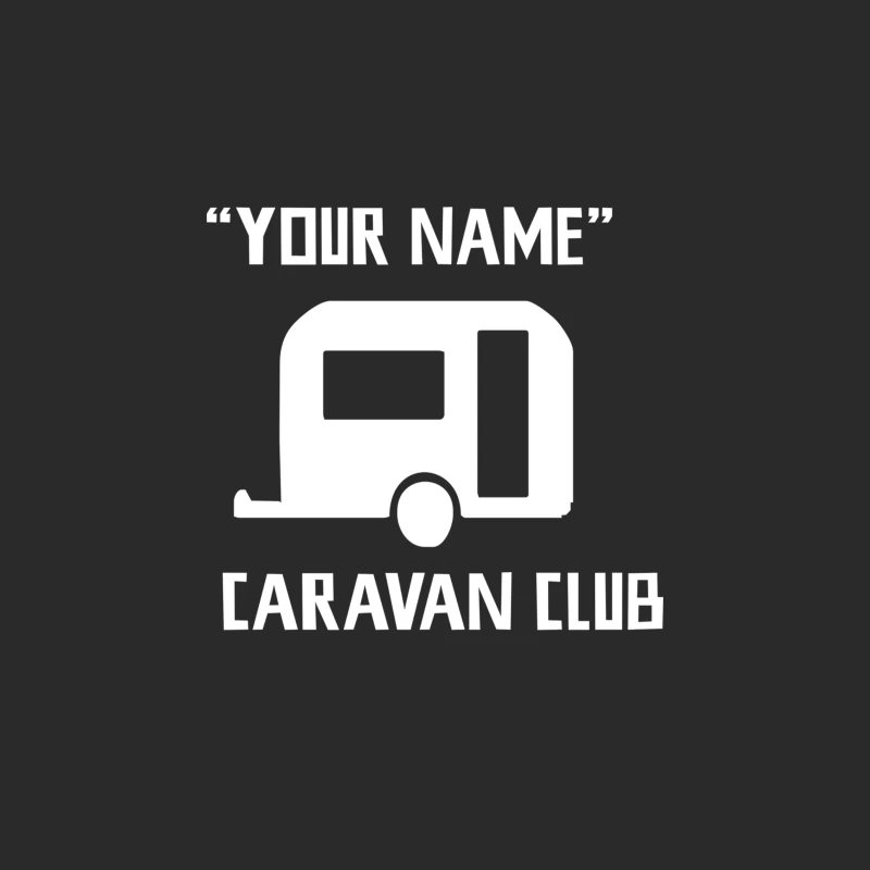 PERSONALISED your name CARAVAN CLUB FUNNY GIFT Baseball Cap