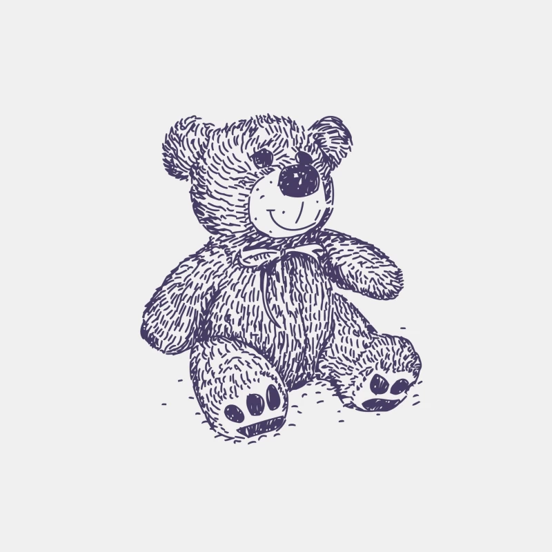 Niedlicher Teddy mit Schleife Herren Tanktops