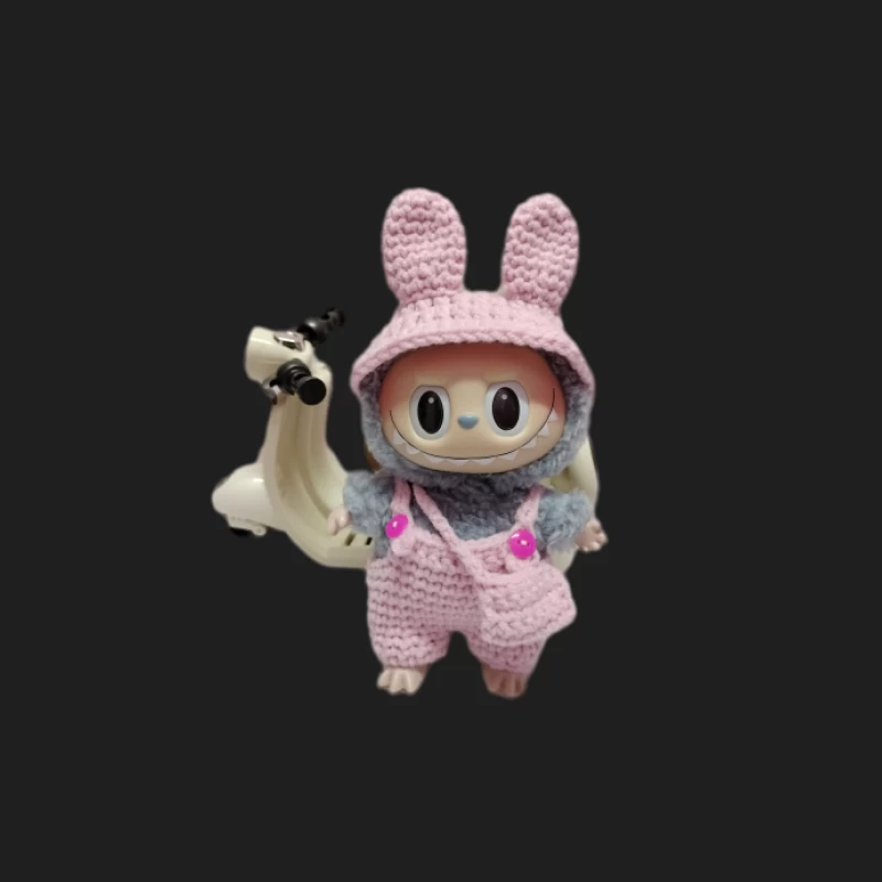 Kawaii Puppe mit Häkeltierkostüm Herren Tanktops