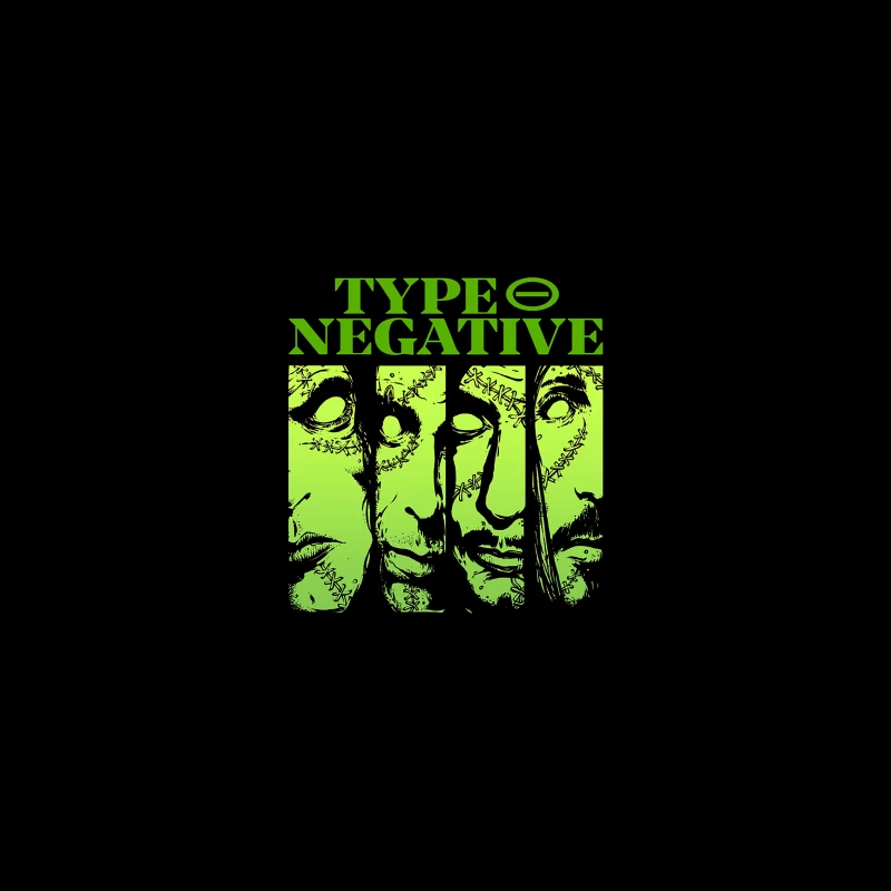 Type O Negative Faces iPhone Case