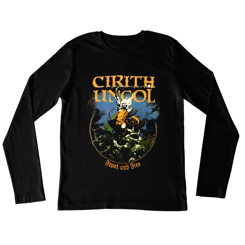 Cirith Ungol Frost and Fire Vintage Female Long Sleeve T-Shirt